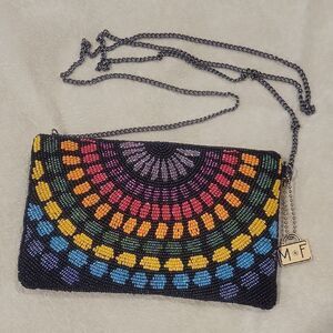 Mary Frances Beaded Women's Clutch